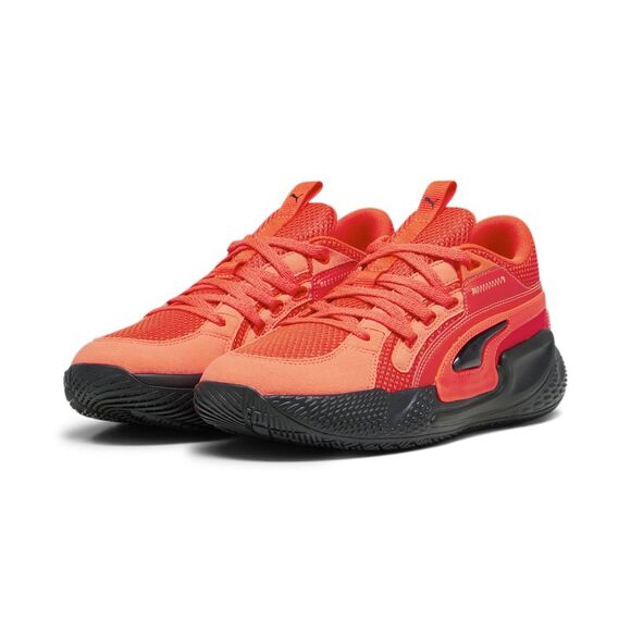 Puma Mens Court Rider Chaos Team Orange Shoes (NWT) - Picture 5 of 5